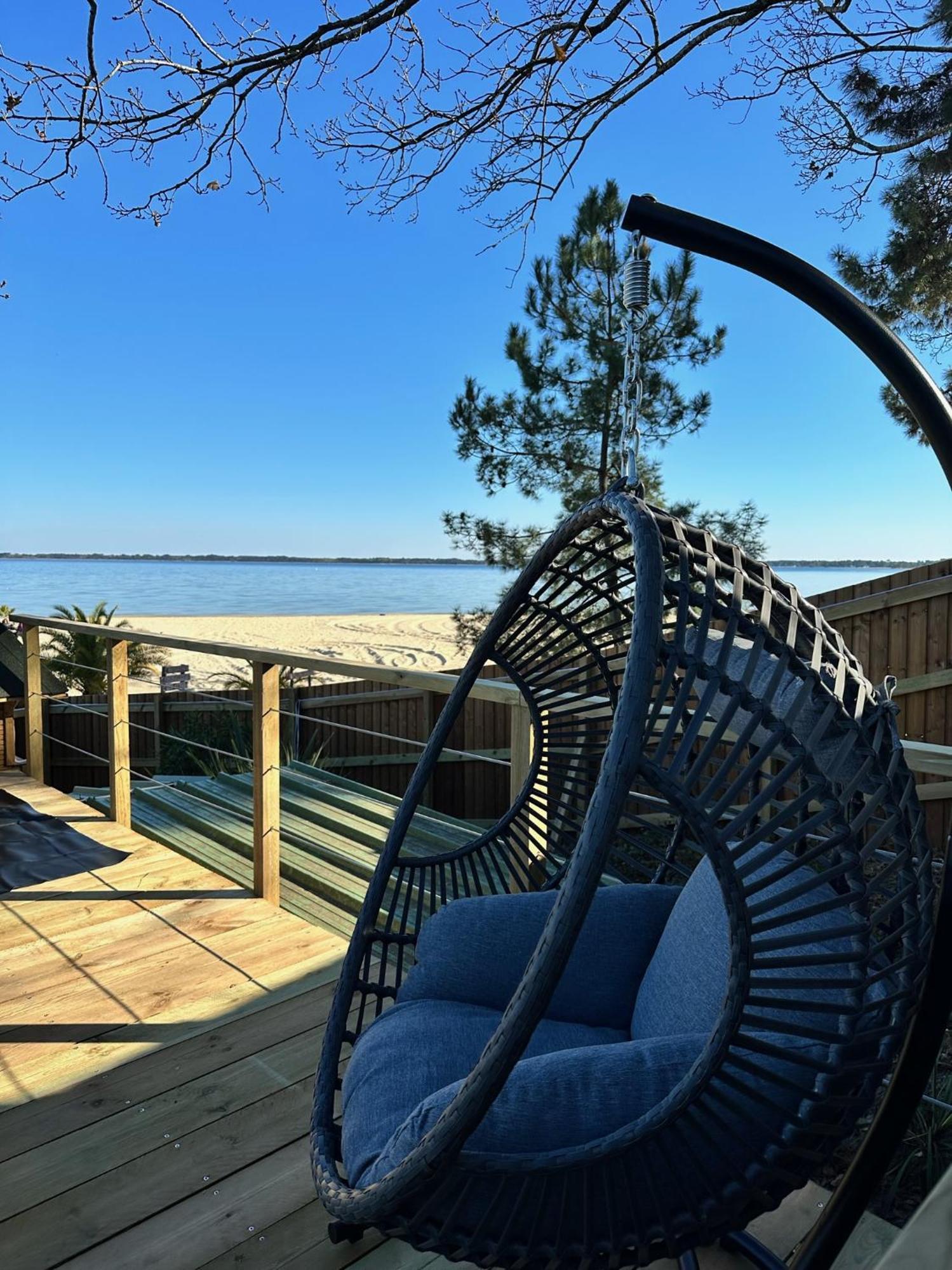 Chalet Et Jaccuzy Sur La Plage Biscarrosse Εξωτερικό φωτογραφία